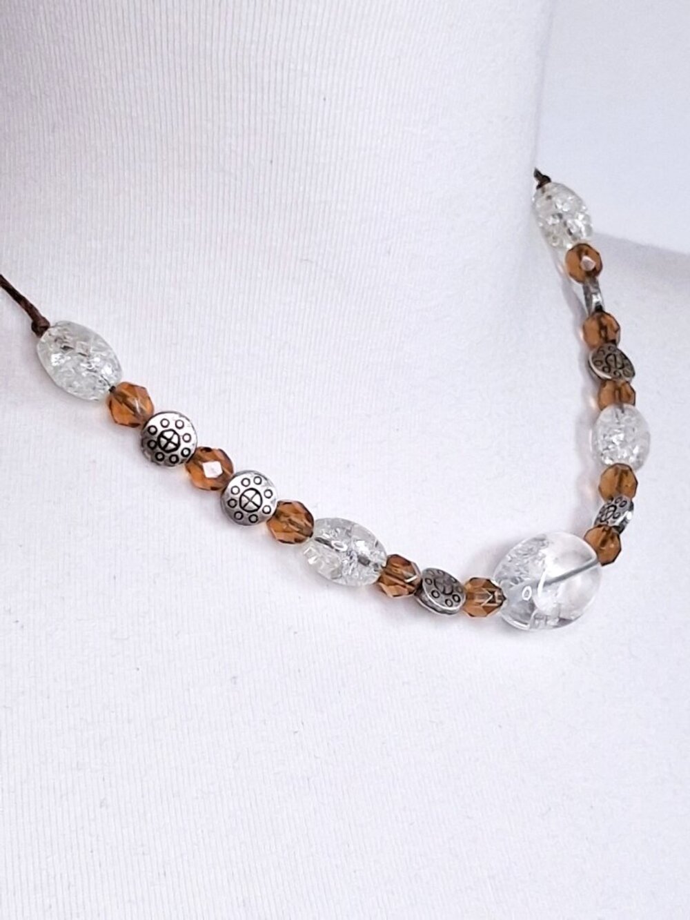 Lia Sophia | Retired | "Cracklewoods" | Necklace